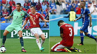 Elation for Hungary, Iceland and Portugal, disappointment for Austria © 