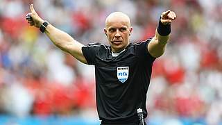 Szymon Marciniak takes charge of Germany against Slovakia in his third appearance at EURO 2016 © 2016 Getty Images