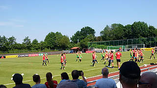 Öffentliches Training vor toller Kulisse: die DFB-Frauen in Grassau © DFB