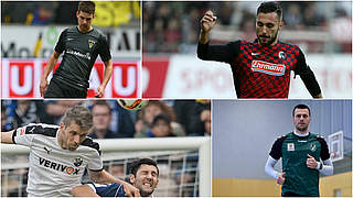 Spielen nächste Saison für Frankfurt: Jovanovic, Schleusener, Graudenz und Streker © GettyImages/DFB/imago