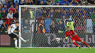 Julian Draxler and his penalty: 