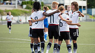 Die U 16 steht nach dem 9:0-Erfolg gegen Finnland im Finale des Nordic Cups. © 2016 Getty Images