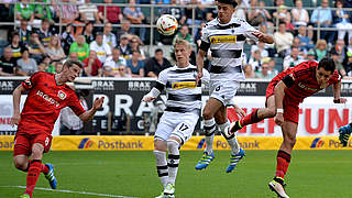 Erstes Topspiel der neuen Saison: Gladbach empfängt Leverkusen am Samstagabend © 2016 Getty Images