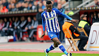 Trifft in der EL-Quali auf Kopenhagen oder Eindburgh: Hertha mit Salomon Kalou © 2016 Getty Images