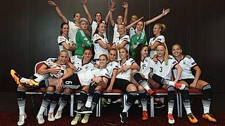 15 von 18 Spielerinnen aus dem EM-Kader wurden an einem DFB-Stützpunkt gefördert © ©SPORTSFILE
