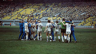 3:1-Sieg im Finale gegen Polen: DDR wird Olympiasieger 1976 © imago/Pressefoto Baumann