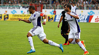 Derbyheld: Osnabrücks Halil Savran (l.) © 2016 Getty Images