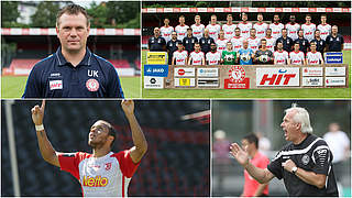 Drei Teams ohne Punktverlust: Fortuna Köln (o.), Jahn Regensburg (l.) und der VfR Aalen © Getty/DFB