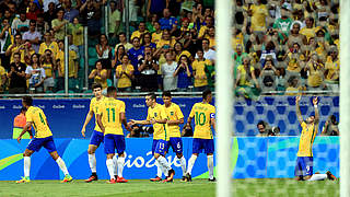 Ohne Probleme beim 4:0 gegen Dänemark und nun im Viertelfinale: Gastgeber Brasilien © Felipe Oliveira