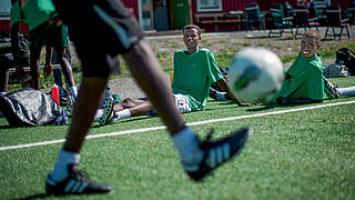 Fußball für die Integration von Flüchtlingen: UN-Lob für DFB-Flüchtlingsarbeit © getty images