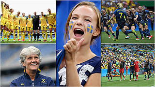 Erstmals im Olympia-Finale: Schweden will im Maracana gegen Deutschland Gold holen © GettyImages/DFB