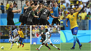 Das Endspiel im Maracanã: Deutschland und Brasilien kämpfen um Olympisches Gold © Getty Images/DFB