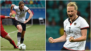 Annike Krahn (l.) und Melanie Behringer (r.) treten aus der Nationalmannschaft zurück © Getty Images