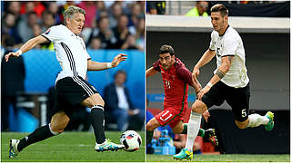 One leaves, another joins. Schweinsteiger and Süle © Getty/DFB