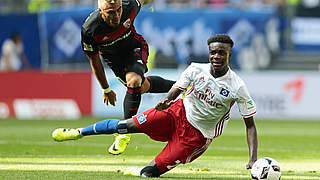 Fehlt dem HSV verletzungsbedingt: U 21-Nationalspieler Gideon Jung (r.) © 2016 Getty Images