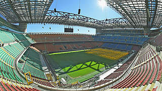 Klassiker im Kultstadion: Deutschland trifft im Giuseppe-Meazza-Stadion auf Italien © 2016 Getty Images