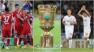 FC Bayern will once again come up against FC Augsburg in the DFB Cup. © Getty Images/Imago