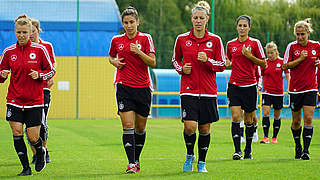 Vorbereitung: die deutsche Frauen-Nationalmannschaft © DFB