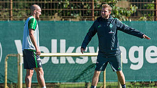 Neuer Trainer bei Werder Bremen II: Florian Kohfeldt (r.) © imago/Nordphoto