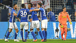 Embolo (2), Choupo-Moting and Goretzka all score in Schalke’s 4-0 victory over Gladbach  © This content is subject to copyright.