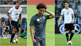 Bei der U 21 im Einsatz: die Nationalspieler Tah, Sané und Süle © Getty Images/DFB