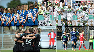 Zweite Runde des DFB-Pokals der Frauen: Unter anderem mit Bremen vs. Potsdam © Alfred Harder/DFB