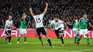 Begeistert auch die TV-Zuschauer: Deutschlands Sieg gegen Nordirland © GES/Marvin Ibo GŸngšr