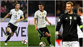 Müller, Kroos and Neuer have all been nominated for the 2016 Ballon d'Or. © 