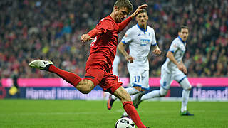 Thomas Müller is yet to score in the Bundesliga this season © 2016 Getty Images