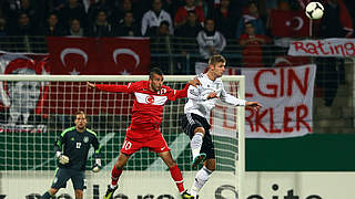 Letztes Duell mit der Türkei: In Bochum spielt das DFB-Team 1:1 am 14. November 2012 © 2012 Getty Images