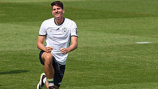 Steht vor seinem 69. Länderspiel: Mario Gomez © 2016 Getty Images