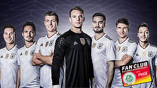 Teil der Mannschaft sein - Mitglied im Fan Club werden und das neue Trikot holen! © DFB-Fanshop