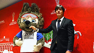 Joachim Löw was in attendance for the draw in Kazan. © Getty Images