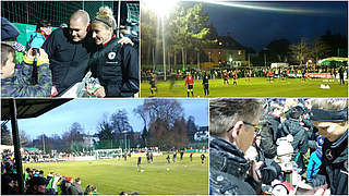 Viel Besuch beim öffentlichen Training: 1000 Fans verfolgen die Einheit der DFB-Frauen © DFB