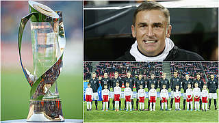 Dank höchster UEFA-Wertungszahl gesetzt: Kuntz (o.r.) und die deutsche U 21-Auswahl © GettyImages/DFB