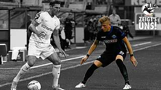 Überraschend im Abstiegskampf mit Paderborn: Marcus Piossek (r.) © Getty Images