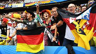 Stimmung: Bei den Fans herrschte 2016 meistens beste Laune. © Getty Images