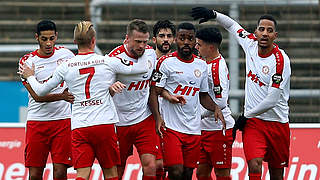 Jubel bei der Fortuna: Köln schlägt Mainz © 2016 Getty Images