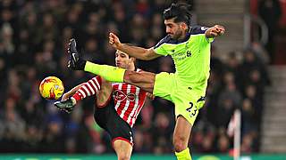 Emre Can played the full 90 minutes for Liverpool FC against Southampton © 2017 Getty Images