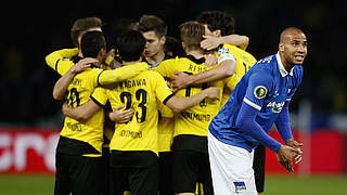 Last April's DFB Cup semi-final was painful for Hertha, as they lost out on a dream home final © 