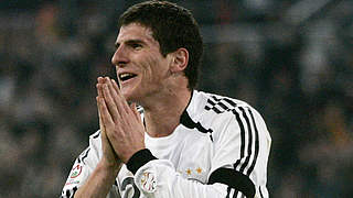 Eine Länderspielkarriere beginnt: Mario Gomez © 2007 Getty Images