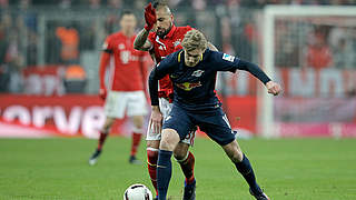 Hat vorzeitig in Leipzig verlängert: Emil Forsberg (v.) © 2016 Getty Images