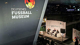 Premiere im Deutschen Fußballmuseum in Dortmund: Die Talkreihe 