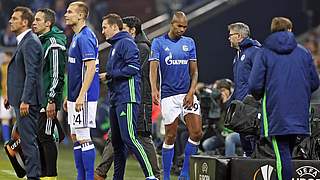 Teilabriss der Adduktoren erfordert lange Zwangspause: Naldo (3.v.r.) © 2017 Getty Images