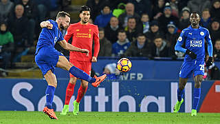 Emre Can could do nothing to stop his Liverpool team losing at Leicester.  © 2017 Getty Images