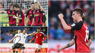 Europa League ist (noch) kein Thema: Janik Haberer mit dem SC Freiburg © Getty Images/Collage DFB