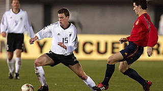 Hanno Balitsch made one appearance for Germany in the 3-1 defeat to Spain in Mallorca. © imago