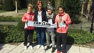 Fan-tastic Moment: Triff Deine Stars der DFB-Frauen. © Fan Club