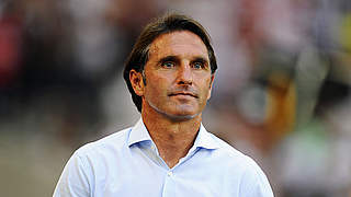 Back in Hamburg: old and new HSV manager Bruno Labbadia © 