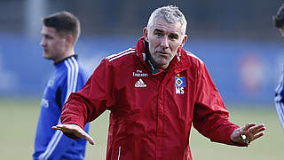 Debüt beim HSV: Trainer Mirko Slomka  © 2014 Getty Images